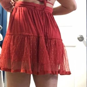 Open back layered halter dress